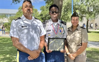 St. Petersburg Florida Gibbs High School JROTC Scholarship Presentation on May 20, 2025