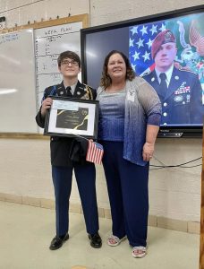 Congratulations to Hunter Janeway for being selected the TN Gibbs High School JROTC Merit Scholarship Winner 2025