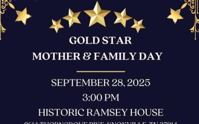 GoldStar Mothers and Family Day at the Historic Ramsey House in Knoxville, Tennessee