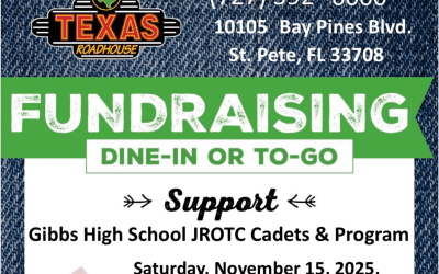 Gibbs High School in St. Petersburg, Florida JROTC Merit Scholarship Fundraiser