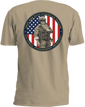 Army SSG Ryan Christian Knauss Challenge Coin T-Shirt